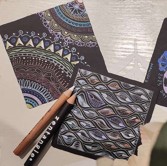 黑紙Zentangle®與心靈治療課程