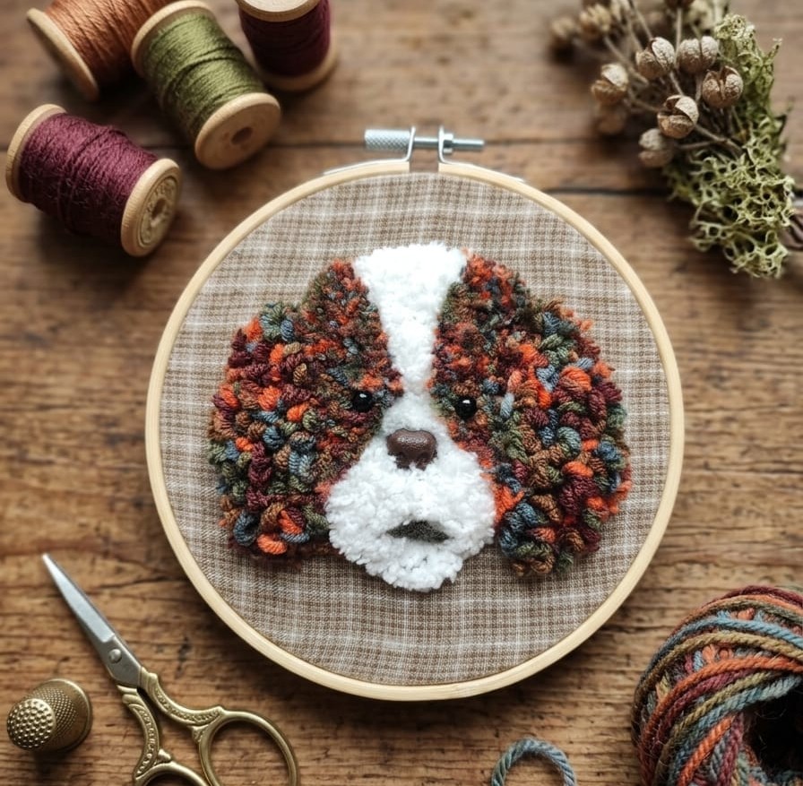 俄羅斯毛冷刺繡體驗工作坊